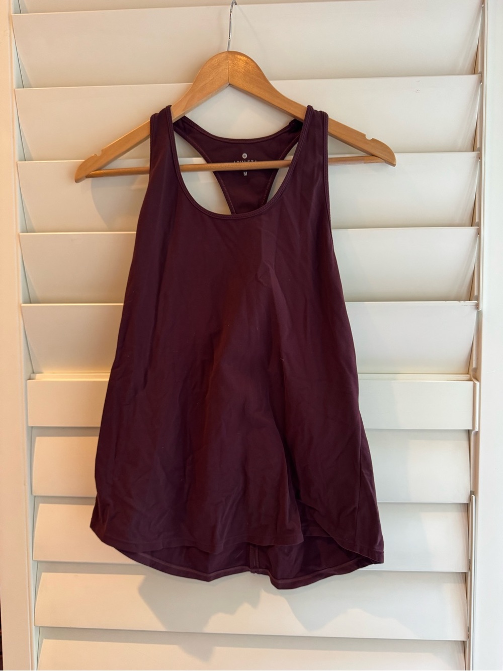Athleta women’s Plum Racerback Tank Top